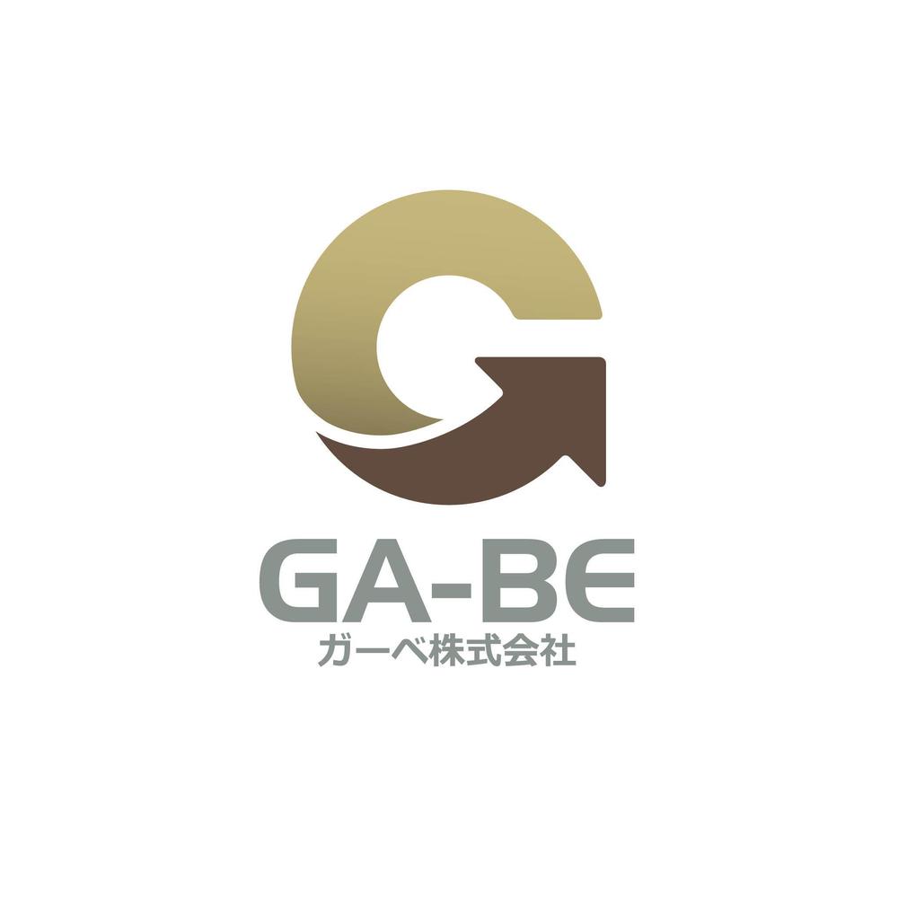 GA-BE株式会社の字体とロゴ　