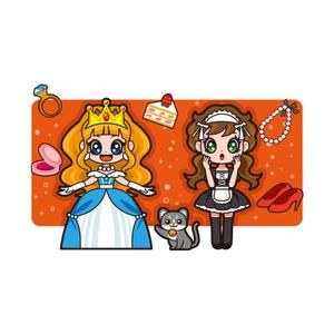 ピスタチオグラフィック (pistachio-graphic)さんのお姫様・メイド・ネコのキャラクターデザインへの提案