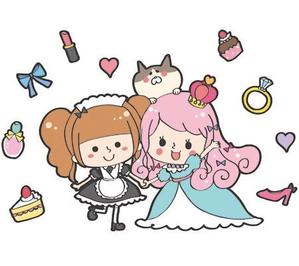 keromyさんのお姫様・メイド・ネコのキャラクターデザインへの提案