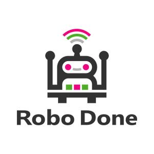 kazubonさんのロボット教室「ロボ団（Robo Done）」の英語表記版のロゴの作成依頼への提案