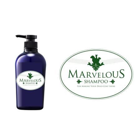 RIKdesign (rikdesign)さんの犬のシャンプーリンスのロゴ　Marvelous Shampoo  のロゴへの提案