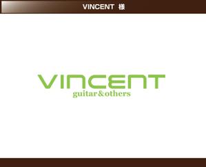 FISHERMAN (FISHERMAN)さんのguitar & others web shop「ＶＩＮＣＥＮＴ」のロゴへの提案