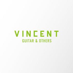 cozen (cozen)さんのguitar & others web shop「ＶＩＮＣＥＮＴ」のロゴへの提案