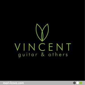 takeclovis (takeclovis)さんのguitar & others web shop「ＶＩＮＣＥＮＴ」のロゴへの提案