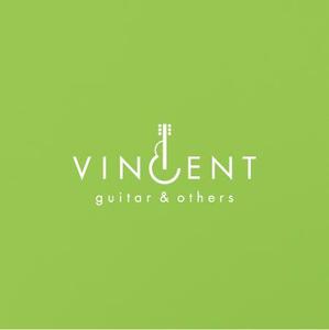 manoir (manoir)さんのguitar & others web shop「ＶＩＮＣＥＮＴ」のロゴへの提案