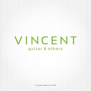 kur (kur_kool)さんのguitar & others web shop「ＶＩＮＣＥＮＴ」のロゴへの提案