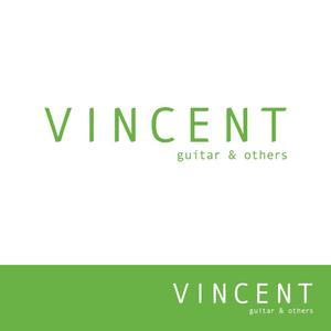 Taku_0609さんのguitar & others web shop「ＶＩＮＣＥＮＴ」のロゴへの提案