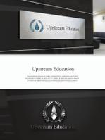 Design-Base ()さんの「Upstream Education株式会社」のロゴへの提案