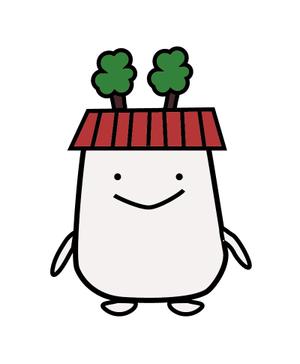 ますぶちみなこ ()さんの屋上つき住宅のキャラクターデザインへの提案