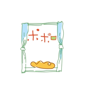 モモ (kaori8472)さんのパン屋　ベーカリー　「ポポロ」のロゴへの提案