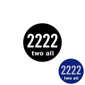 ookawa (family-ookawa)さんの会社ロゴ『2222 two all』への提案