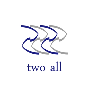 どんちゃん (donchan101)さんの会社ロゴ『2222 two all』への提案