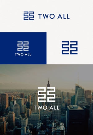 tanaka10 (tanaka10)さんの会社ロゴ『2222 two all』への提案