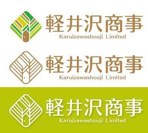 Hiko-KZ Design (hiko-kz)さんの「不動産」自社サイトや名刺、物件看板等に使用できる「軽井沢商事」のロゴマークへの提案