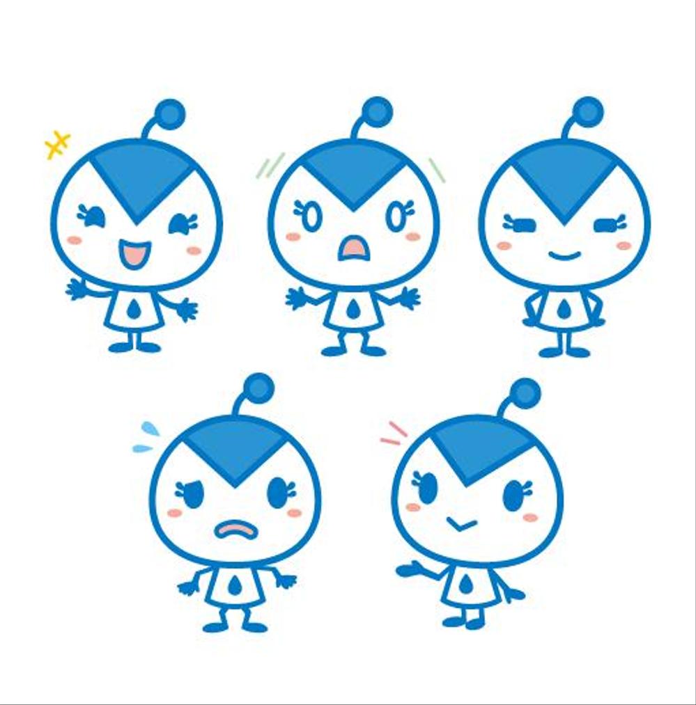弊社含浸事業のキャラクターデザイン