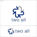z-yanagiya (z-yanagiya)さんの会社ロゴ『2222 two all』への提案