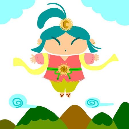 Korokoroyaさんの事例 実績 提案 神様 女神 のイラスト作成