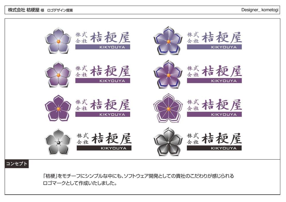 ソフトウェア会社のロゴ制作