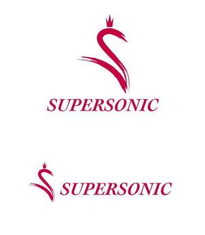 gchouさんの「S    SUPERSONIC  （最初のSはデザインマーク）」のロゴ作成への提案
