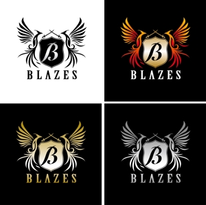 i-d (i-d-iizuka)さんのCLUBや飲食の事業を展開する「株式会社BLAZES」のロゴへの提案