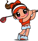 嶋田千春 (tititi)さんのゴルフを楽しむ女の子のキャラクター制作への提案