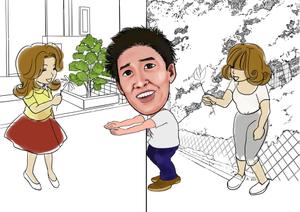 YUNA (piyopiyo01)さんのかわいいタッチの結婚式用イラストへの提案