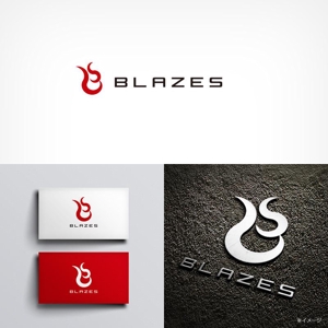 solo (solographics)さんのCLUBや飲食の事業を展開する「株式会社BLAZES」のロゴへの提案