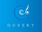 栞 (caxnxna)さんの脱毛とまつ毛エクステのエステサロン【ouvert】のロゴへの提案