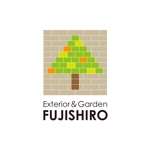 lafayette (capricorn2000)さんの建設業系のロゴ作成依頼。　案内サイト、名刺等に使用予定「Exterior＆Garden　FUJISHIRO」のロゴへの提案