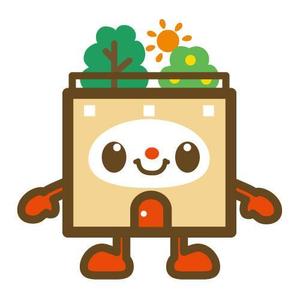 yumikuro8 (yumikuro8)さんの屋上つき住宅のキャラクターデザインへの提案