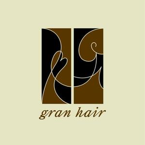 ＊ sa_akutsu ＊ (sa_akutsu)さんの「GRAN　HAIR　or  Gran Hair or  gran hair」のロゴ作成への提案