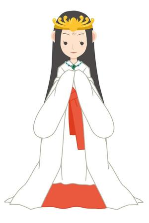nipopo (nipopo)さんの神様（女神）のイラスト作成への提案