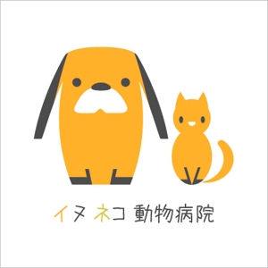 sho-rai / ショウライ (sho-rai)さんのシンプルな犬猫のイラストへの提案