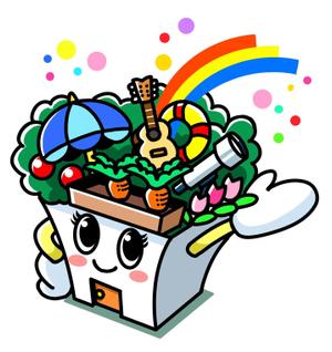 MARTHA (Martha_the-kurosawas)さんの屋上つき住宅のキャラクターデザインへの提案