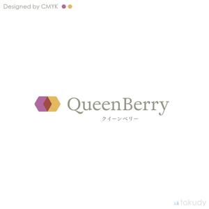 takudy ()さんのパワーストーンショップ「QueenBerry」のロゴデザインへの提案