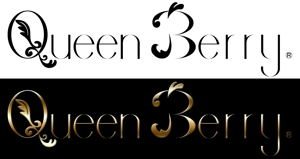 GraphicalSuplex (zegapain)さんのパワーストーンショップ「QueenBerry」のロゴデザインへの提案