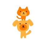 ＳＡＲＵＭＯＣＨＩ (sarumochi)さんのシンプルな犬猫のイラストへの提案