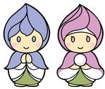 つぶ*りん (tsubu-rin)さんの霊園のマスコットキャラクターのデザインへの提案