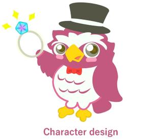 E.crayon (yuuuuuu_ecolibra)さんのフクロウのキャラクターデザインへの提案