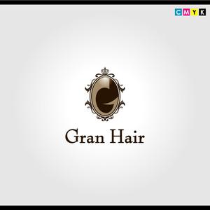 さんの「GRAN　HAIR　or  Gran Hair or  gran hair」のロゴ作成への提案