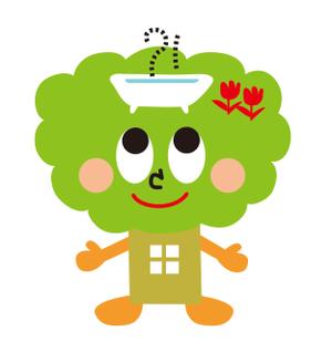 木花たかし ()さんの屋上つき住宅のキャラクターデザインへの提案
