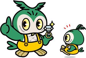 キーウィ (chara-mill)さんのフクロウのキャラクターデザインへの提案