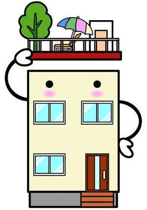 アラキ ()さんの屋上つき住宅のキャラクターデザインへの提案