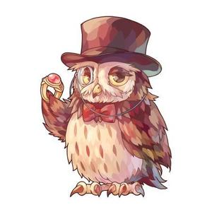 fujitaka2015さんのフクロウのキャラクターデザインへの提案
