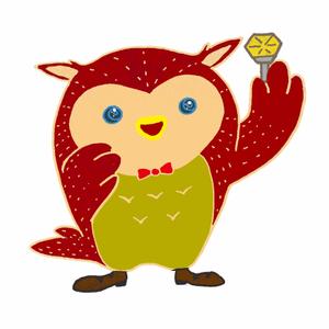 teishima-kazuhiro (kteishima35)さんのフクロウのキャラクターデザインへの提案