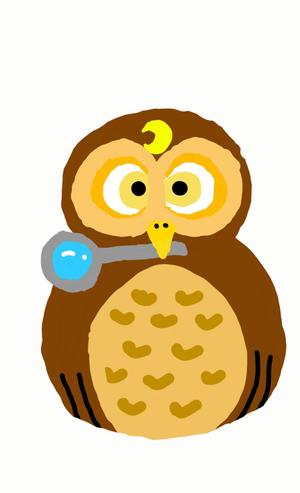 さんのフクロウのキャラクターデザインへの提案