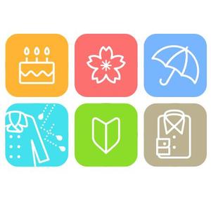 MtFlyさんのクリーニング店EU向けのスマホ（ios/android）アプリの販促用アイコンデザインへの提案