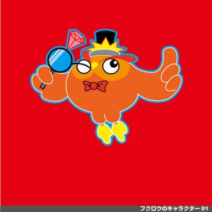jinsoraさんのフクロウのキャラクターデザインへの提案