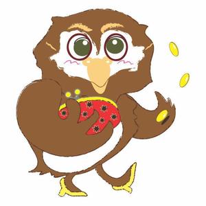 smalllilyさんのフクロウのキャラクターデザインへの提案