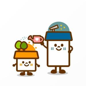 Jelly (Jelly)さんの屋上つき住宅のキャラクターデザインへの提案